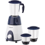 BAJAJ GX3 DLX 500 Watts 3 Jar Gx 500 Mixer Grinder (3 Jars, Dark Blue) image