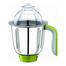 BAJAJ Mixer Grinder Twister DLX 230 Mixer Grinder (3 Jars, White/Green) image