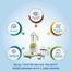 BAJAJ Mixer Grinder Twister DLX 230 Mixer Grinder (3 Jars, White/Green) image