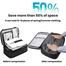 BANGE 7875-1 Vacuum Compression Backpack Unisex Large-Capacity Travel Backpack image