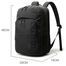 BANGE New Travel Waterproof Soft Lightweight Student Casual Bag Men Laptop Backpack Black image