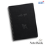 Hearts BD Spiral Off-White Paper Notebook–200 Pages (100 Sheets)-80 GSM image