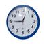 BEAUTYFULL STYLISH ROUND SHAPE Blue COLOUR WALL CLOCK image