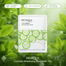 BIOAQUA Cucumber Moisturizing Sheet Mask - 25g image