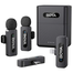 BOYA BY-V3 Combo 2.4 GHz Dual-Channel Wireless Microphone for Android And IOS image