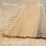 Baah Blend-in-Gold 03 Handmade Natural Jute Rug 6x2 Inch image