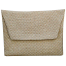 Baah Cozy-in-Gold Eco-Friendly Jute Laptop Sleeve 15x12 Inches - 1pcs image