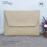 Baah Cozy-in-Gold Eco-Friendly Jute Laptop Sleeve 15x12 Inches - 1pcs image