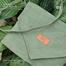 Baah Green Mint Jute Purse 10x9 Inch image