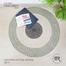 Baah Light Green and Gray Jute Rug 3′ Dia image