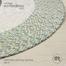 Baah Light Green and Gray Jute Rug 3′ Dia image