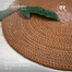 Baah’s Handcrafted Jute Placemats (Light Brown)- set of six image