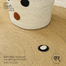 Baah’s Kidsy Mini Toy Pot And Jute Rug (3.3′) Combo image