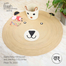 Baah’s Kidsy Mini Toy Pot And Jute Rug (3.3′) Combo image