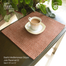 Baah’s Mediterranean Stripes Jute Placemat 02 (set of six) image
