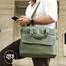 Baah’s On-the-Go Messenger Bag ( With Green Belt) image