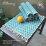 Baah’s Turquoise Handcrafted Jute Placemats (set of six) image