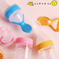Babies Cosmos Silicone Feeder With Spoon image