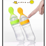 Babies Cosmos Silicone Feeder With Spoon image