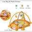 Baby Activity Gym And Ball Pit Infant Play Lion Mat with 4 Hanging Toy 30 Colorful Balls 4 in1 image