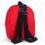 Baby Small Backpack Red Color (Any Design Printed) image