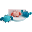 Baby Bath Toy Crab Kidsren'S Clockwork Bath Baby Swimming Splashing Crab -1 Pcs (Any Color) image