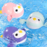 Baby Bath Toy Water Penguin QC Clockwork Kidsren's Bath Baby Swimming -1Pcs (Any Color) image