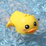 Baby Bath Toy Yellow Duck Clockwork swimming Toy Cartoon Childrens Baby Turtle Play in the Water Chain Girl Boy Play in the Water -1pcs image