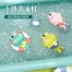 Baby Bath Toys Little Frog Toy Cartoon Childrens Baby Water Play Wind Up Girl Boy Water Play 1pcs Any Color image
