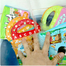 Baby Cloth Book[Digit 1356] Early Education Enlightenment Sound Paper BB Whistle Tear-Resistant Three-Dimensional Cloth Book -1pcs image
