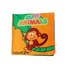 Baby Cloth Book [Animal 1355] Early Education Enlightenment Sound Paper BB Whistle Tear-Resistant Three-Dimensional Cloth Book - 1 Pcs image