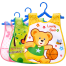 Baby Dining Bib Button System - 1 Pc image