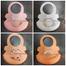 Baby Dining Bib Full Silicone-1pcs Baby Dining Bib Full Silicone ( Any Color) image
