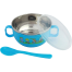 Baby Feeding Spoon And Bowl Set Stainless Steel 1 Bowl and PP 1 Spoon Any color image