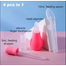 Baby Health Care Set 4 Pcs Pink image