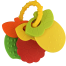 3 Pcs set Baby Fruit Teeth Gel Silicone head Teether fitness educational toy CN (Any Color) image