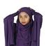 Baby Khimar/Kheemar Borka Full Set (khimar_6-10_purple) image