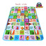 Baby Kids Double Sided Play Crawl, Educational ,Game Soft Foam Picnic Carpet Play Mat 200 x 180 cm image