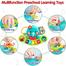 Baby Piano Toys 6 to 12 Months, Musical Toys Elephant Piano Keyboard for Toddlers 1-3, Light Up Educational Electronic Learning Toys Birthday Gift for 1 Years Olds Kids Boys Girls image