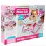 Baby Rocker Portable Rocking Chair 2 in 1 Musical Infant to Toddler Rocker Dining Chair - 8169 (Pink) -321196413 image
