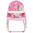 Baby Rocker Portable Rocking Chair 2 in 1 Musical Infant to Toddler Rocker Dining Chair - 8169 (Pink) -321196413 image