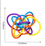Baby Silicone Manhattan Ball Bright Color Hand Teether CN -1 Pcs image