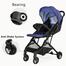 Baby Travel Stroller Y3 Pram Lightweight and Portable Bay Trolly image