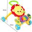 Baby Walker Multifunctional Baby Hand Push Walker with Music Light and Toys image