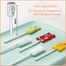 Baby oral Cleaning Cotton Swab Baby Gauze Deciduous Teeth Toothbrush 10 Pcs (Any Color) image