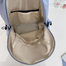 Backpack For Men And Women Korean Version Large Capacity Solid Color - Light Blue image