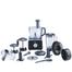 Bajaj FX-1000 DLX 1000 Watts Food Processor and Mixer Grinder with 9 Attachments (Black) image