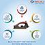 Bajaj Majesty One 1000 Watt Dry Iron (Red/Black) image