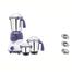 Bajaj Majesty Trio Plus 600-Watt Mixer Grinders with 3 Jars (White and Lavender) image