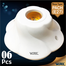 VGTEC Bakelite Batten Holder (Lotus Series)-Pach 6 pcs image